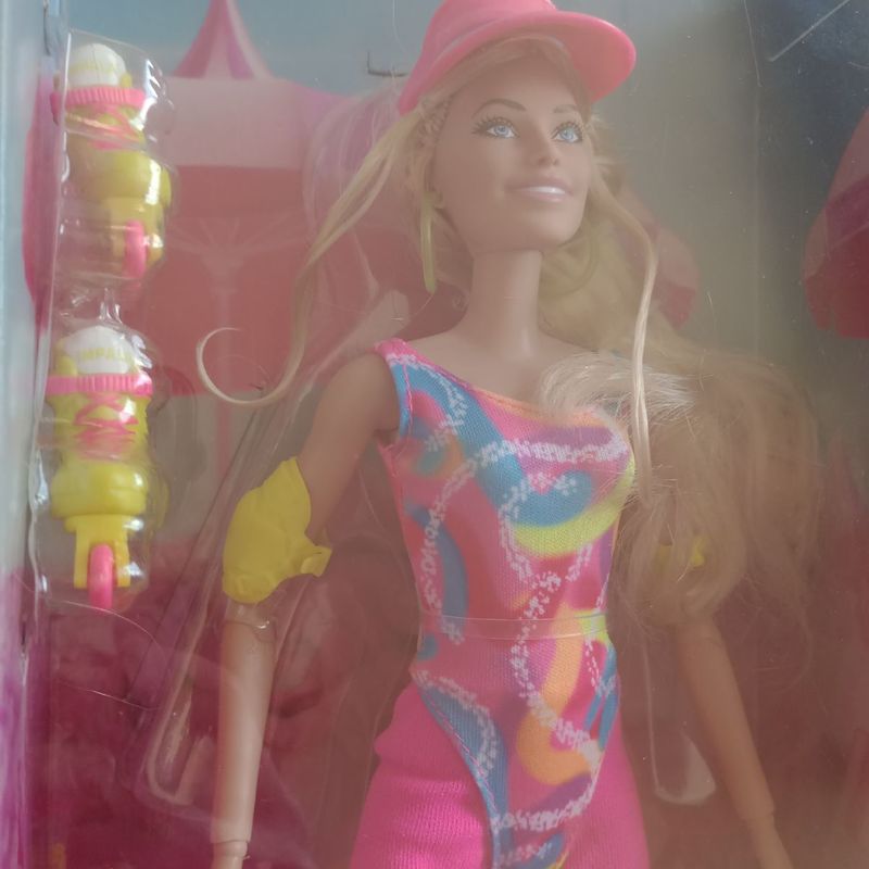 Boneca Barbie Mattel O Filme Patins Da Moda