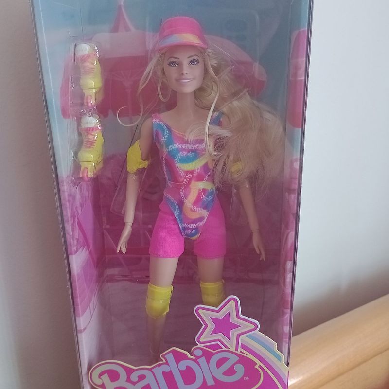 Boneca Barbie Mattel O Filme Patins Da Moda