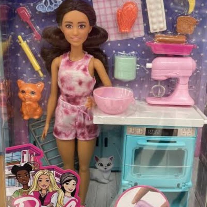 Boneca Barbie Cozinha: comprar mais barato no Submarino