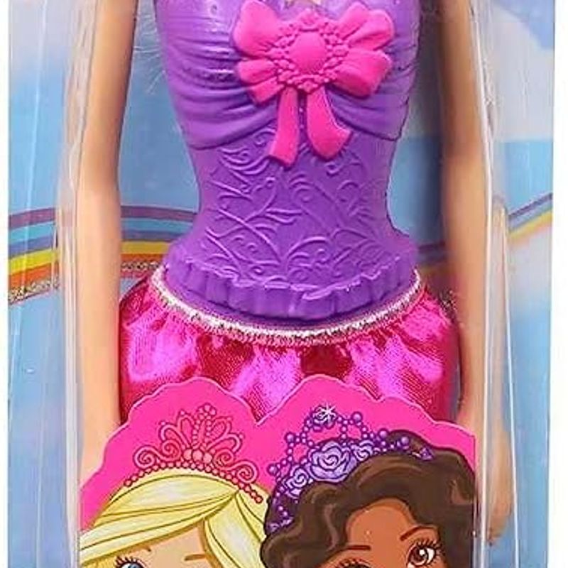 Boneca Barbie Princesa Com Coroa Brinquedo Meninas Mattel - Loja Zuza  Brinquedos