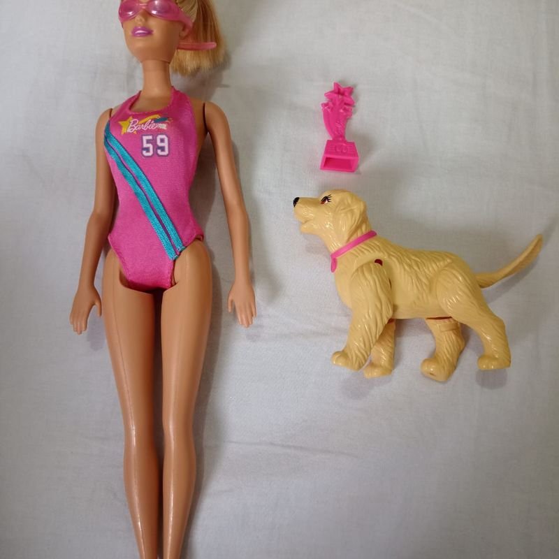 Boneca Barbie quero ser Chefe.