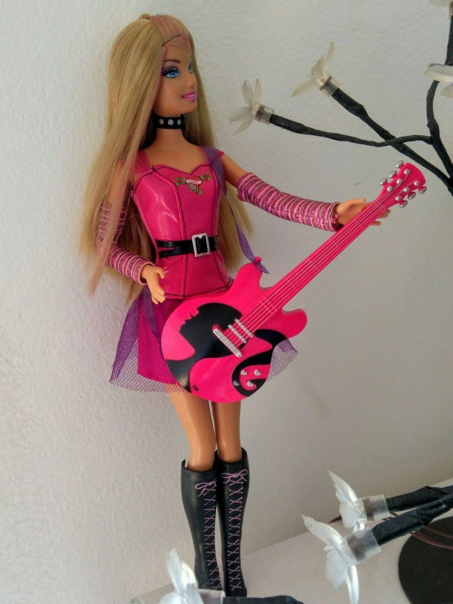 Boneca Barbie Rock Star | Brinquedo Mattel Usado 23655776 | enjoei