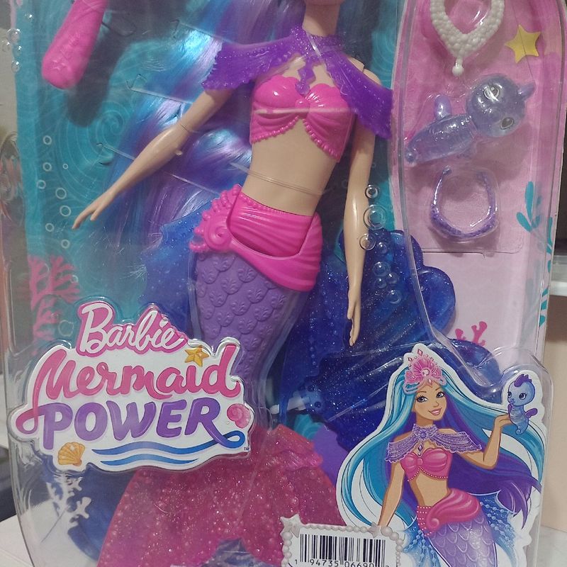 Boneca Barbie Sereia Mermaid Power Malibu Mattel HHG52 - Star