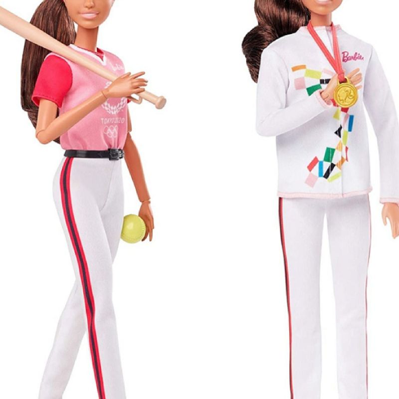 Barbie softball hot sale player