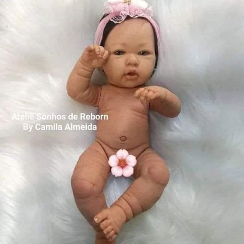 Bebê Reborn Menino Super Realista Molde Levi, Brinquedo Atelie-Sonhos-De- Reborn-By-Camila-Almeida Nunca Usado 61231510