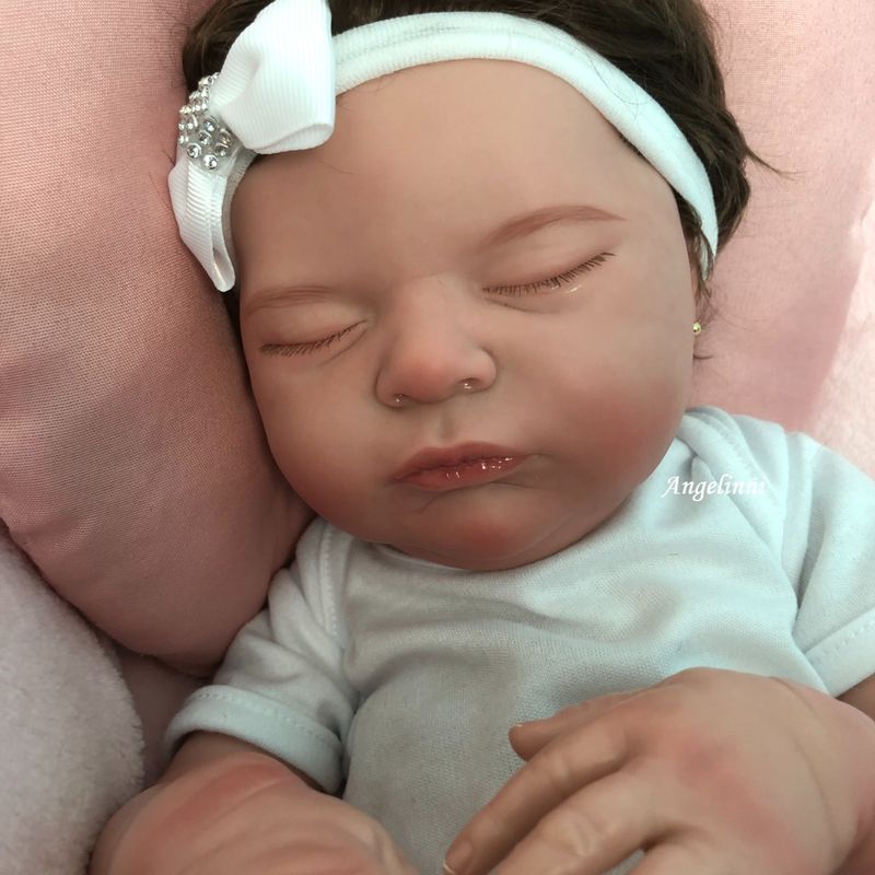 Boneca Bebê Reborn Laura Realista - Pronto Envio! Promoção