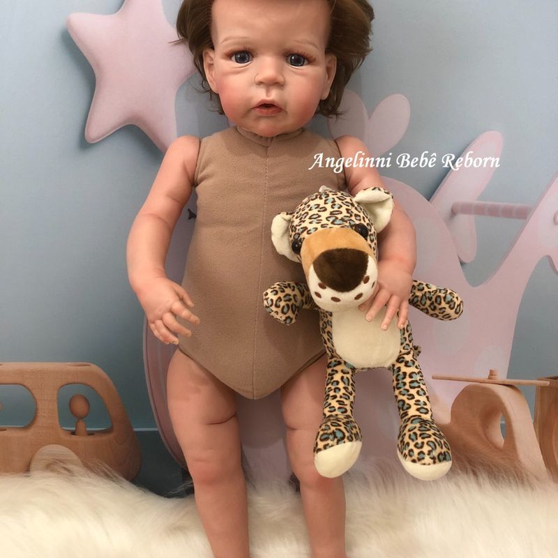 Boneca Bebê Reborn Sandie Realista - Pronto Envio