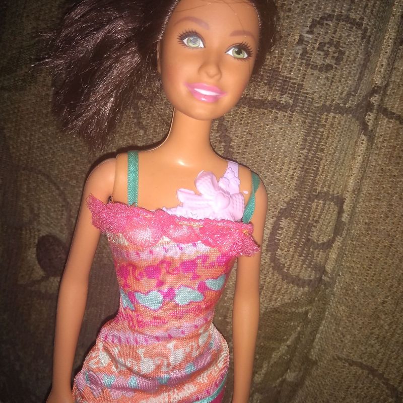 Minha Primeira Barbie - Boneca Hora de Dormir Cabelo Preto Hll22 - MP  Brinquedos