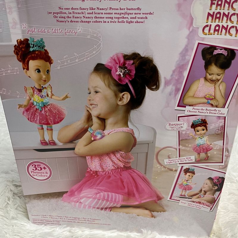 Fancy nancy store light up doll