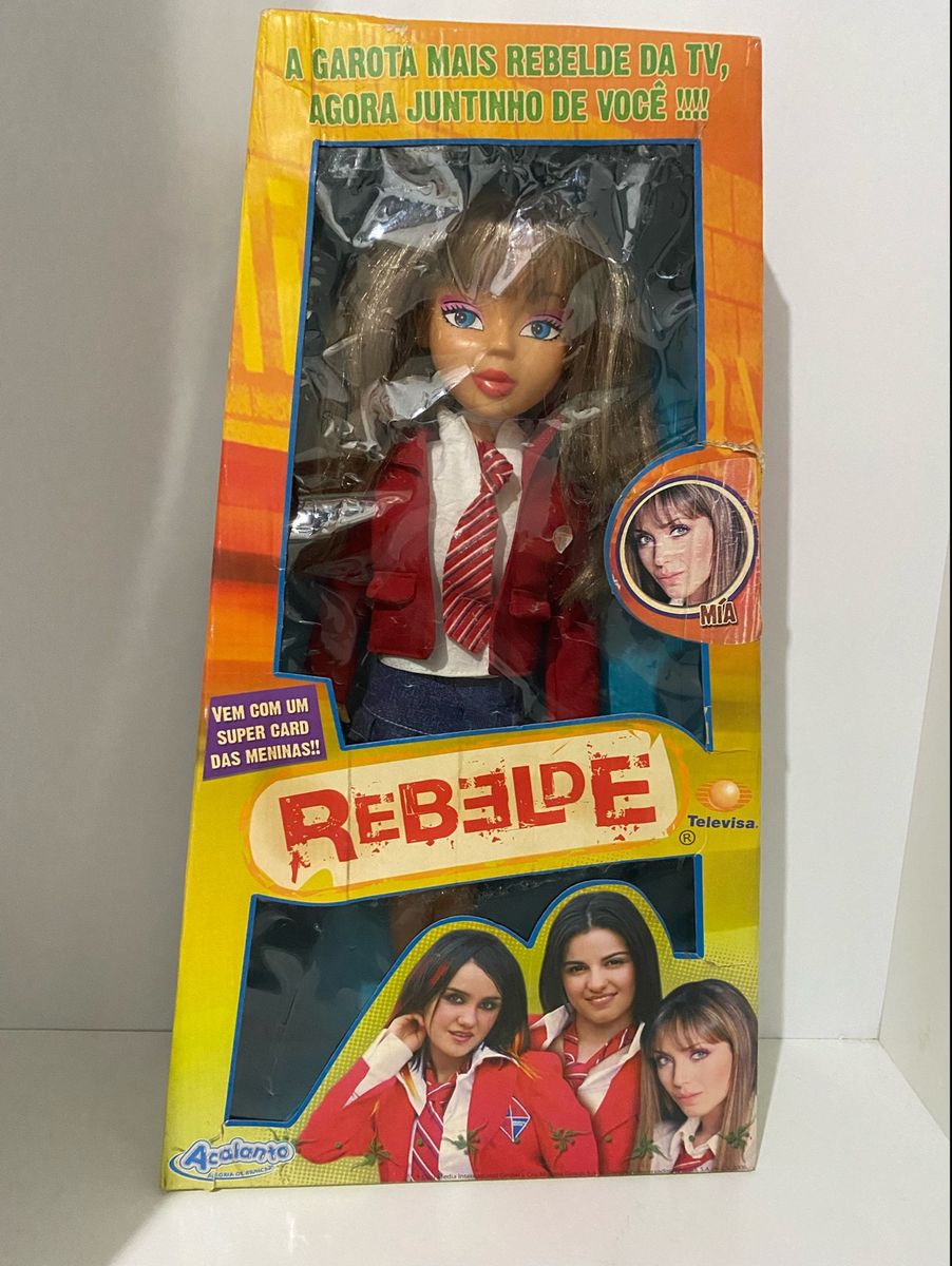 Boneca do Rebelde Rbd Mia Colucci | Brinquedo Acalanto Nunca Usado ...