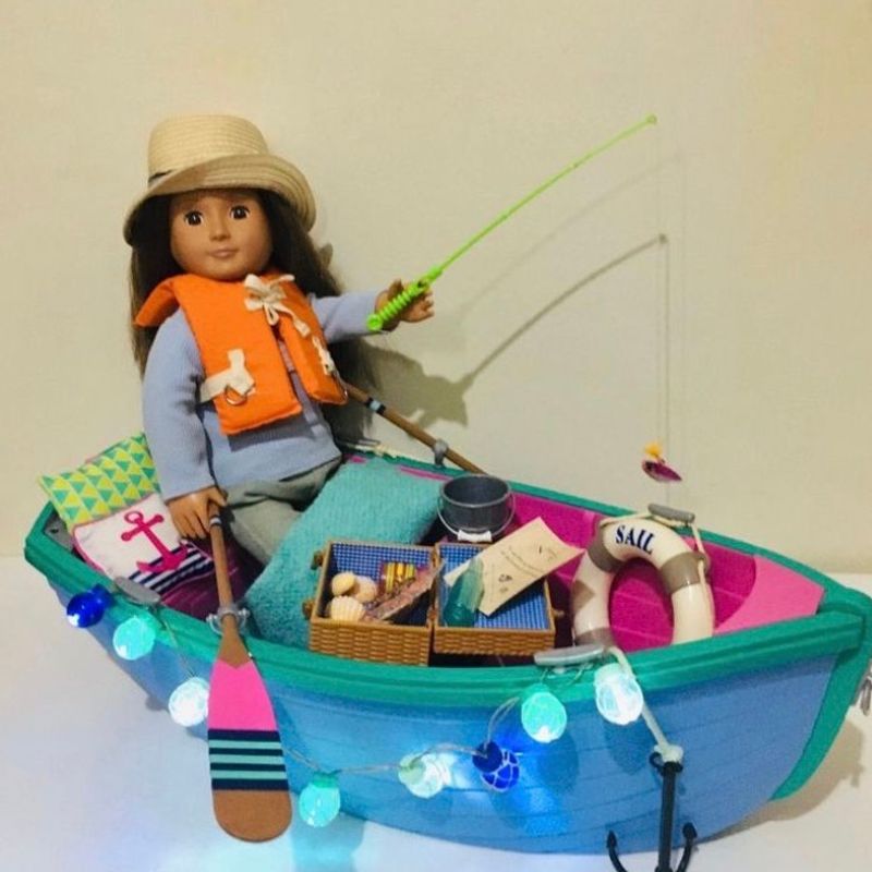 American girl 2024 doll boat