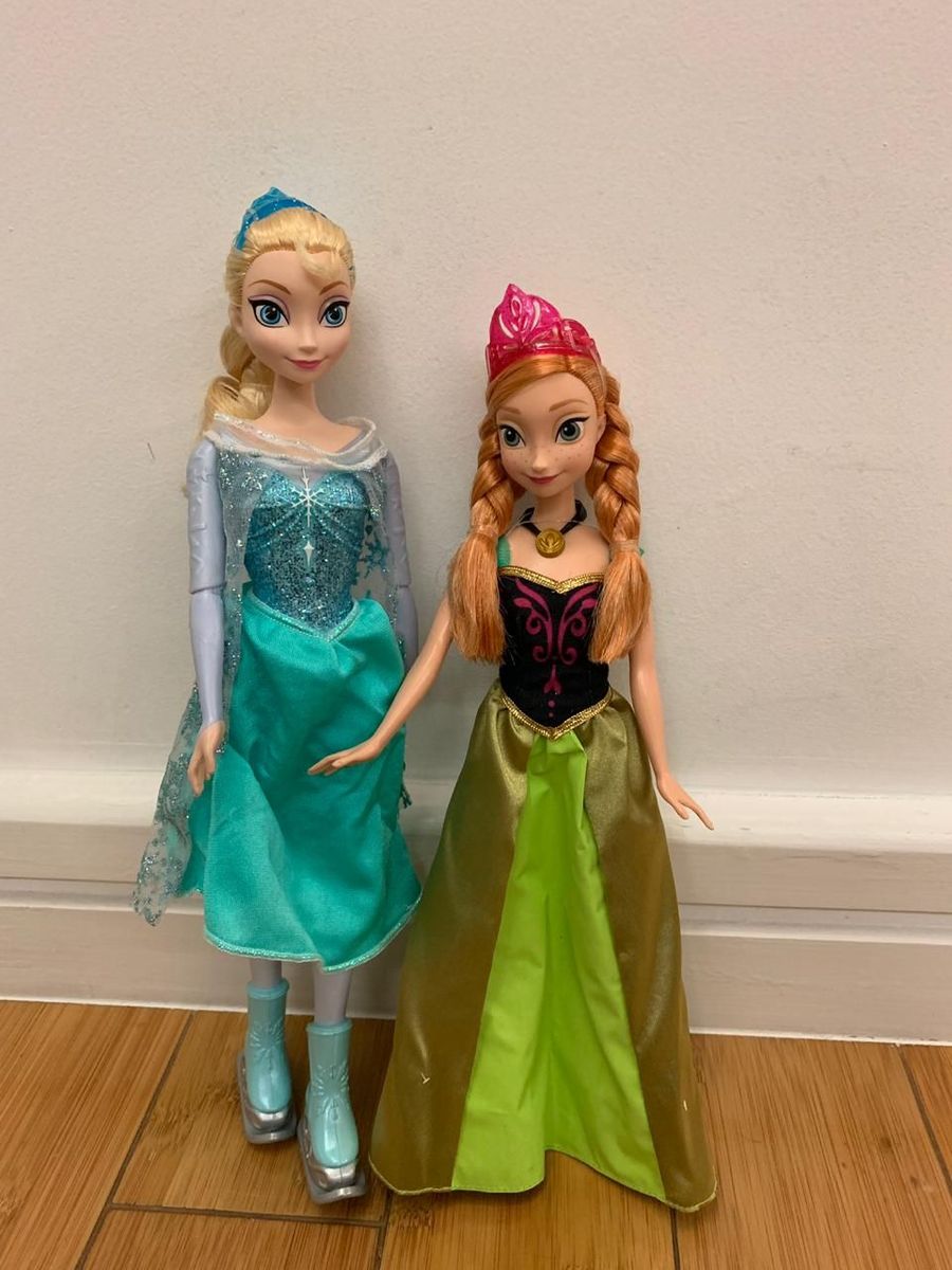 Boneca Elsa e Anna Frozen Usada | Brinquedo para Bebês Disney Usado  34784661 | enjoei