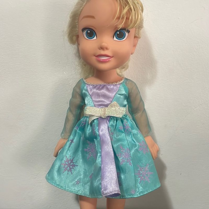 Boneca Elsa Frozen Articulada Grande 80 Cm Brinquedo em Promoção