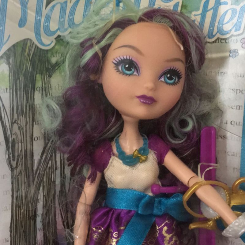 Boneca Ever After High Madeline Hatter Ano 2014 - Mattel no Shoptime