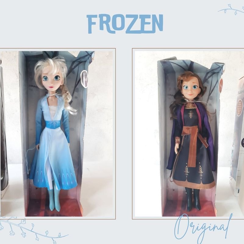 Boneca da Frozen Elsa Grande Baby Brink