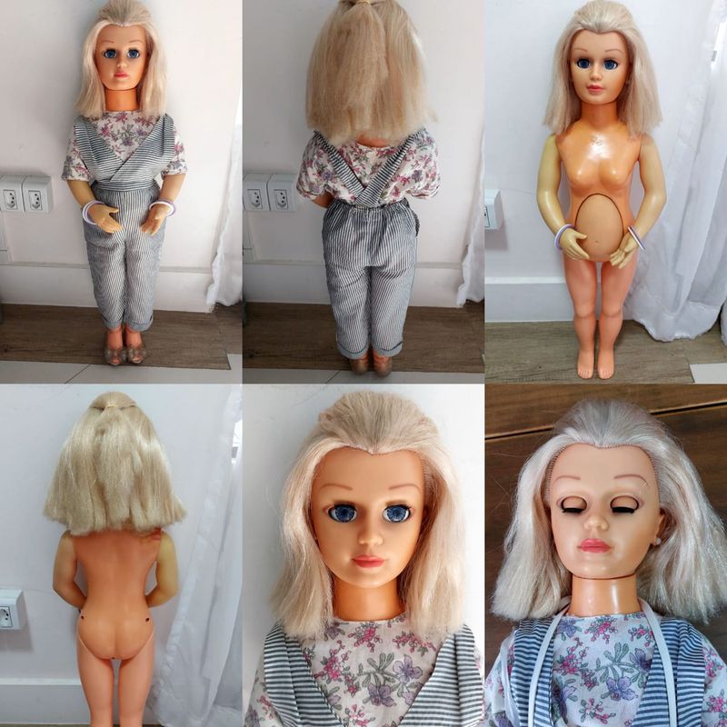 Barbie Gravida Antiga Usada