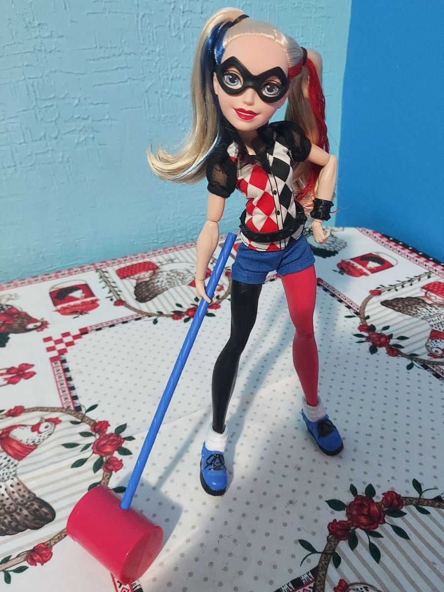 Boneca Dc Super Hero Girl Harley Quinn