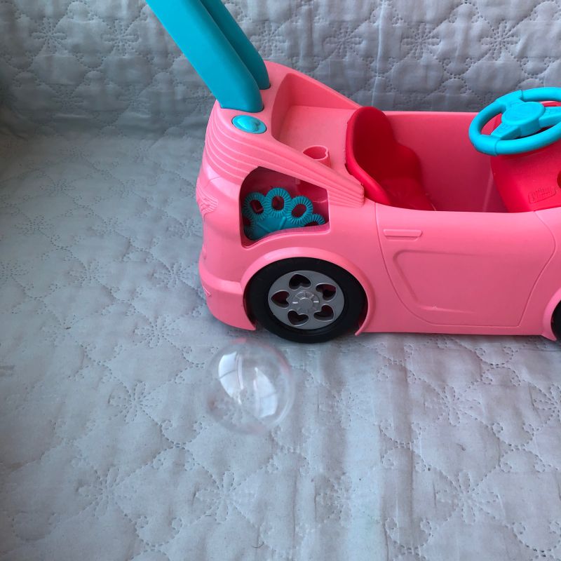 Boneca Little Mommy Carro de Passeio com Bolhas Sab o Mattel com