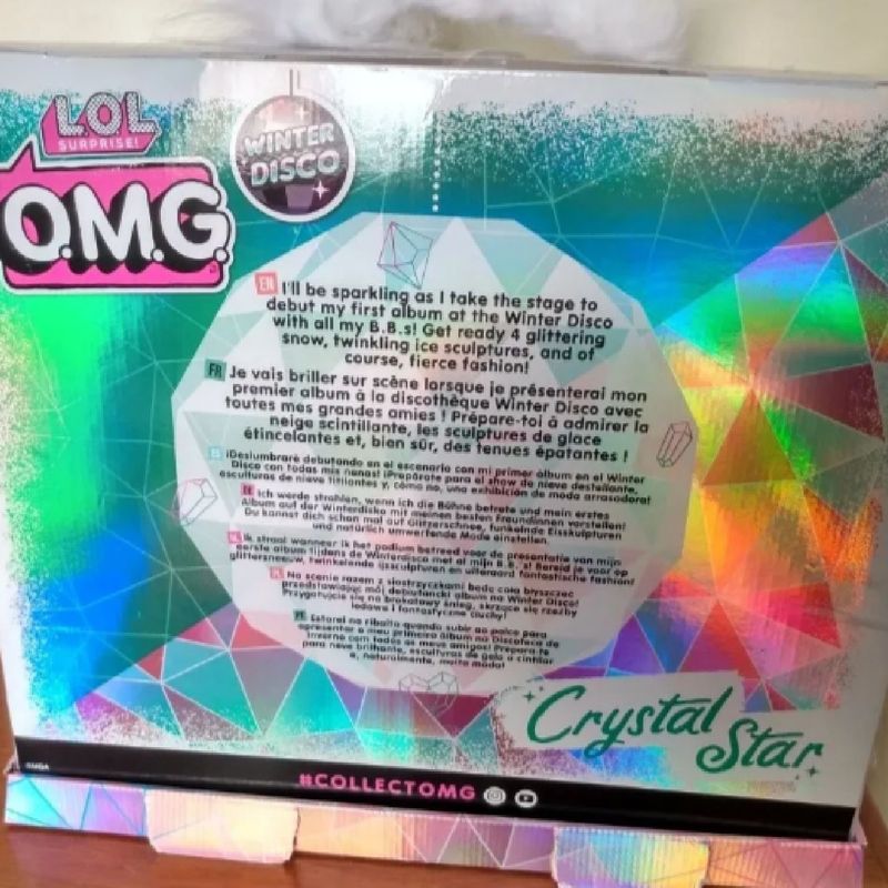 Boneca LOL Surprise OMG Collector Edition CRYSTAL STAR Candide