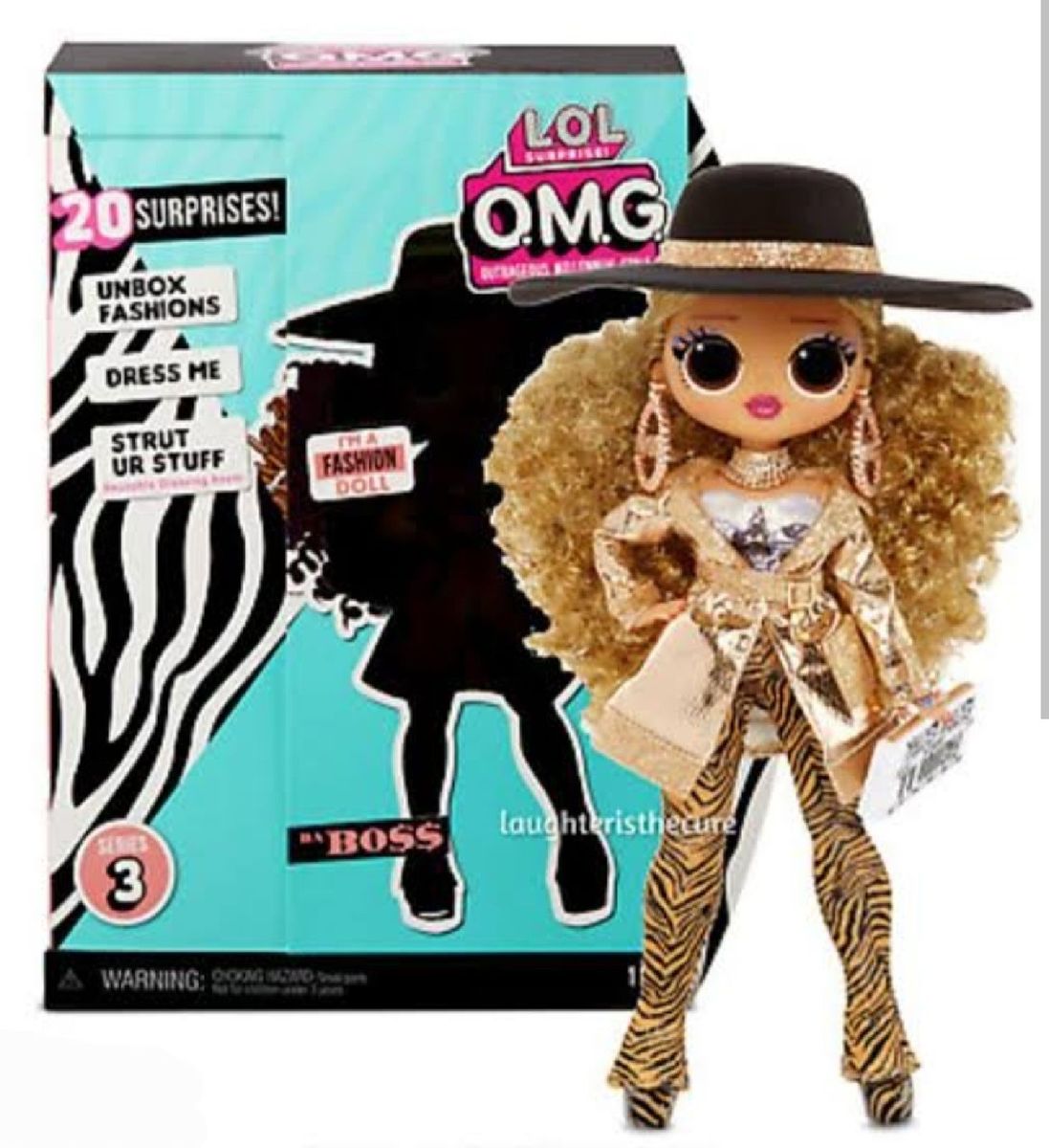 LOL SURPRISE ! Poupée mode OMG DA BOSS Queen 9 série 3 MGA