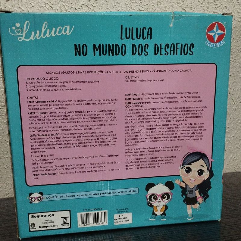Boneca Luluca 20 Cm - Estrela