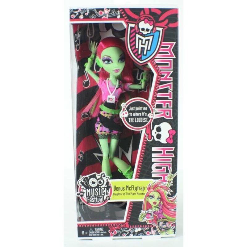 Boneca Monster High Vênus, Mattel 2011, A 30 cm.