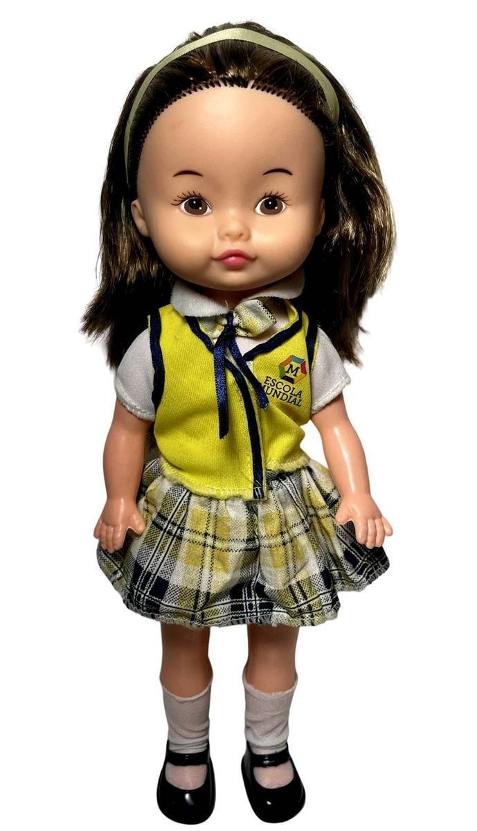 Boneca Menina Valéria - Personagem Novela Carrossel Sbt - Original ...