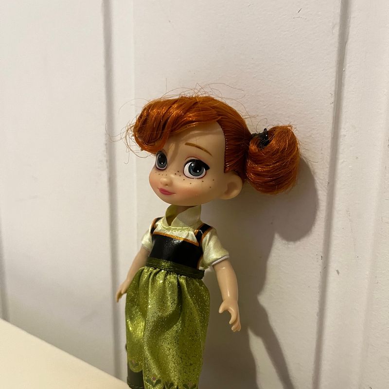 Coleção de animadores da Disney Store Anna Frozen Mini conjunto de