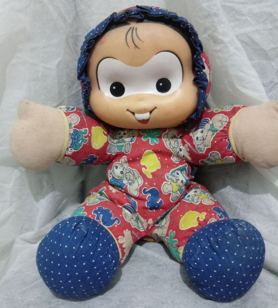 Boneca Mônica Baby Antiga | Pelúcia Multibrink Usado 42250865 | enjoei