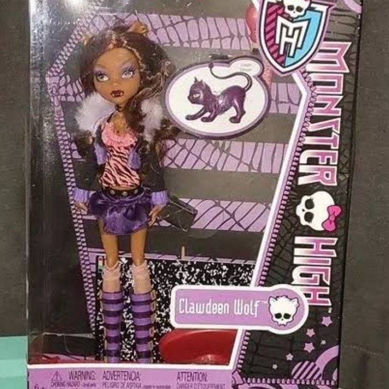 Boneca Monster High Clawdeen Wolf Clássica 2008 - Hobbies e