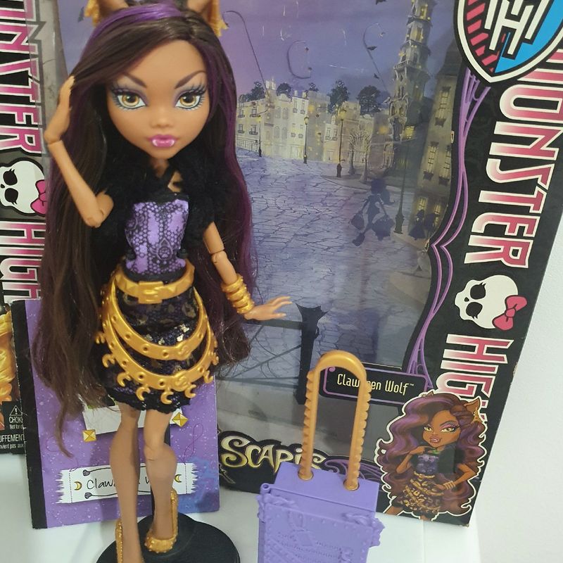 Clawdeen Boneca Infantil Monster High Brinquedo Mattel - Loja Zuza  Brinquedos