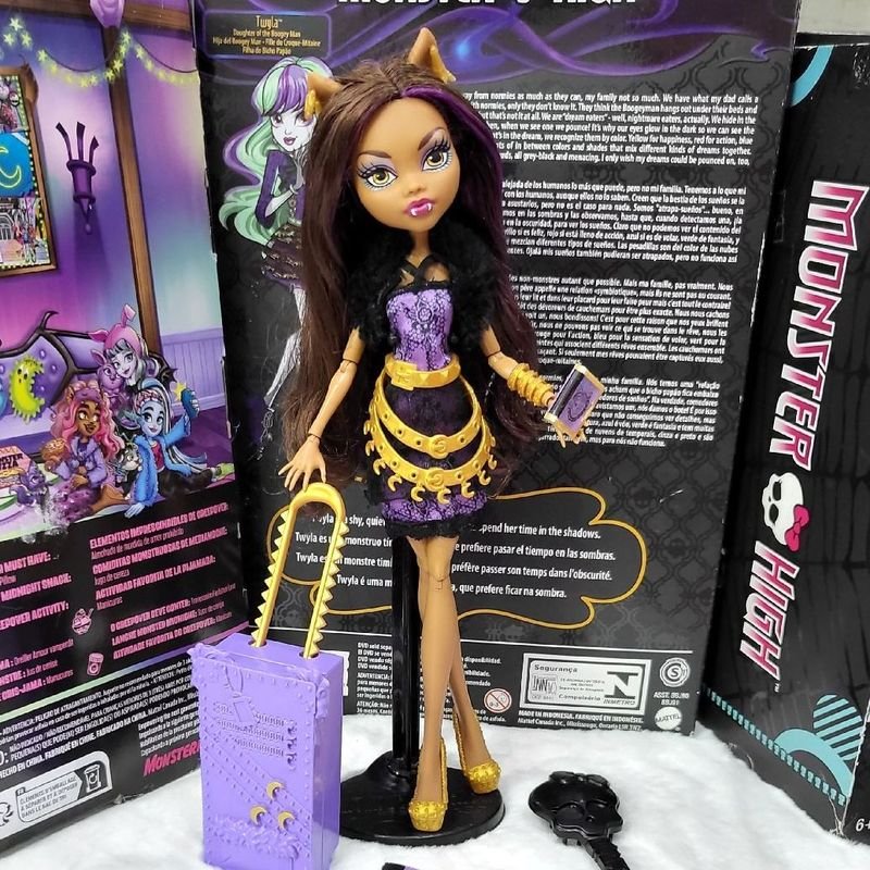 Boneca Monster High Creepover Clawdeen Wolf Mattel em Promoção na