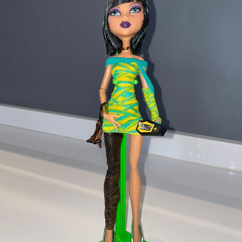 Boneca Monster High Cleo de Nile creepateria nude mattel - Taffy Shop -  Brechó de brinquedos