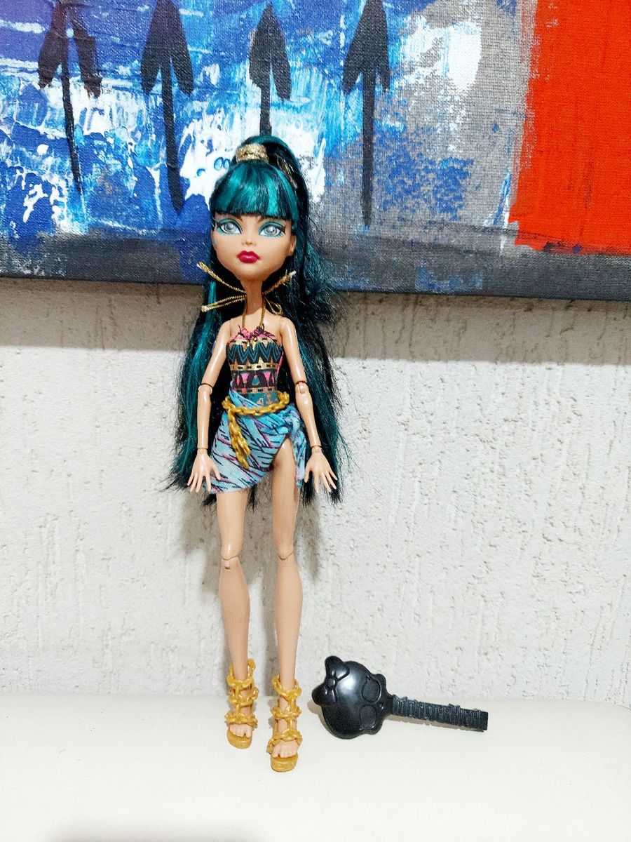 boneca Monster High Cleo de nilo e oásis - Escorrega o Preço
