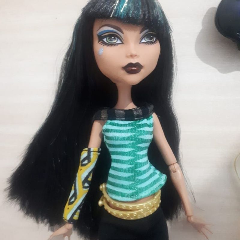 boneca Monster High Cleo de nilo e oásis - Escorrega o Preço