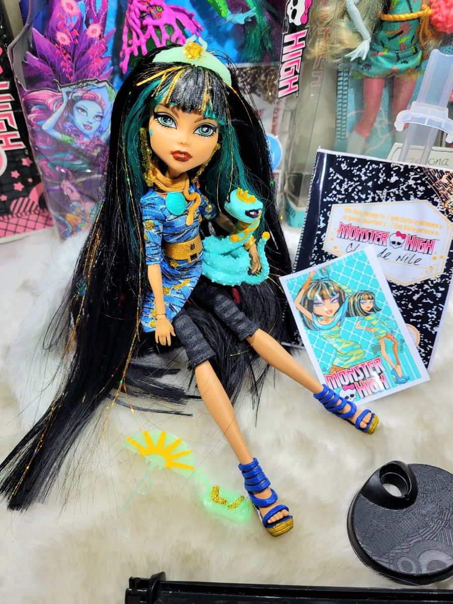 Boneca Monster High Cleo de Nile Schools Out Original Mattel | Produto  Feminino Mattel Usado 64162860 | enjoei