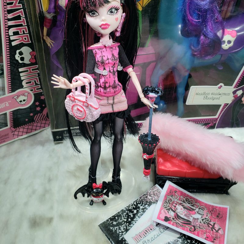 Boneca Monster High Draculaura, Brinquedo Mattel Nunca Usado 88740159