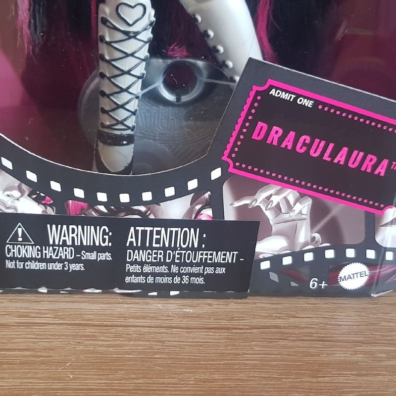 Boneca Draculaura Reel Drama Monster High Limitada Mattel