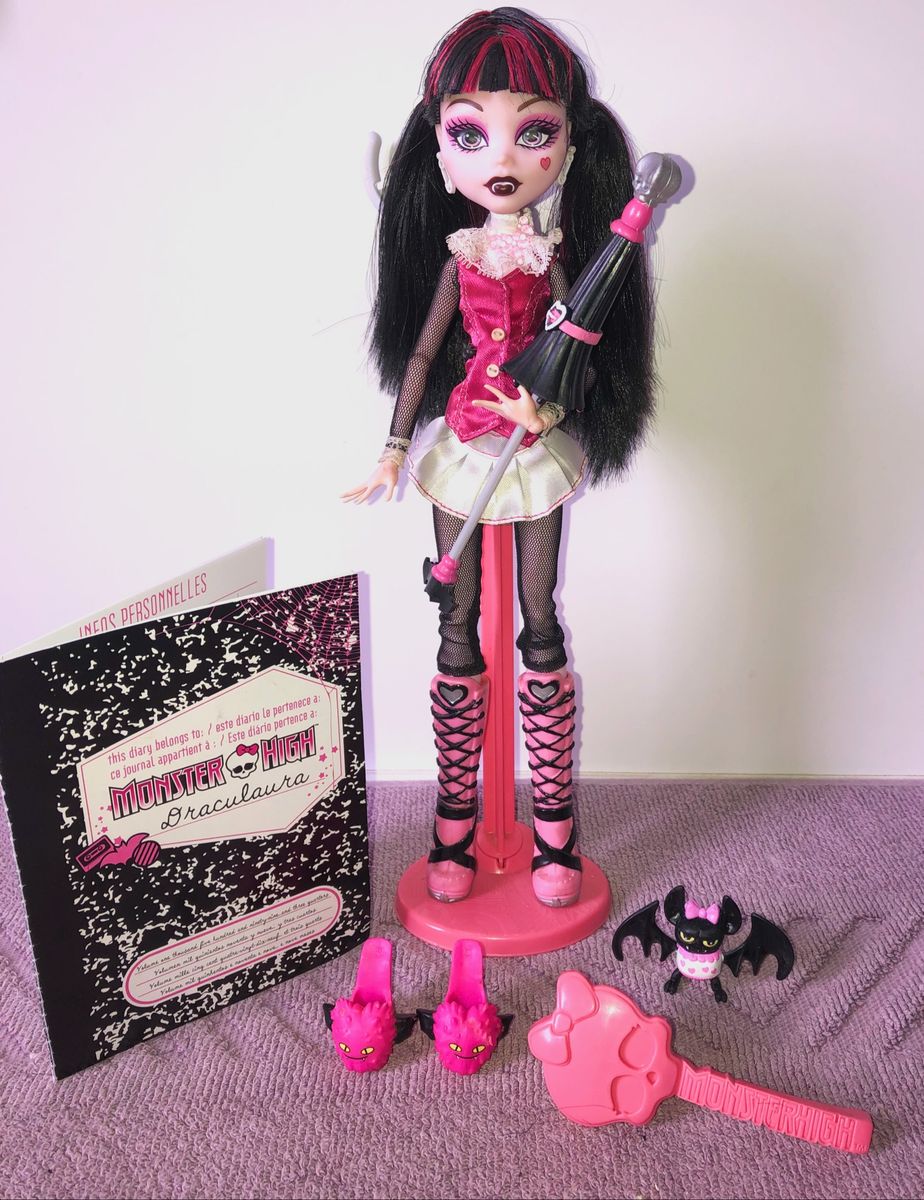 Boneca Monster High Draculaura, Brinquedo Mattel Nunca Usado 88740159