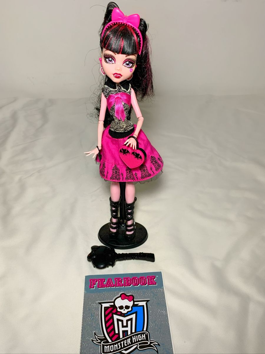 Boneca Monster High Draculaura, Brinquedo Mattel Nunca Usado 88740159