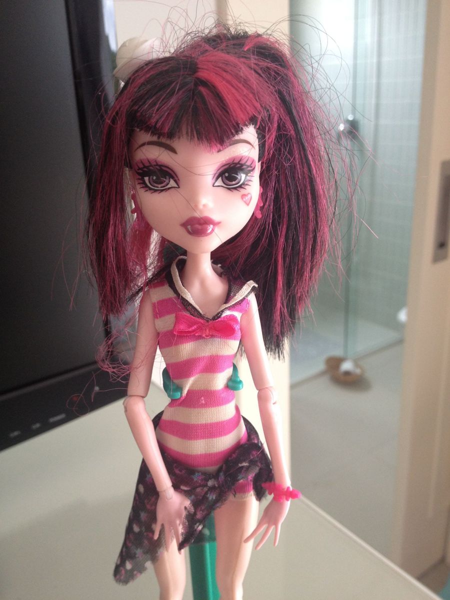 Boneca Monster High Draculaura, Brinquedo Mattel Nunca Usado 88740159