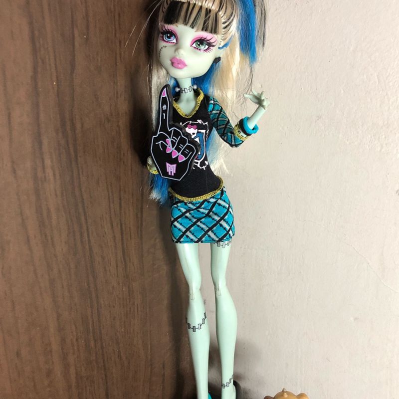 Monster High Boneca Torcida Frankie