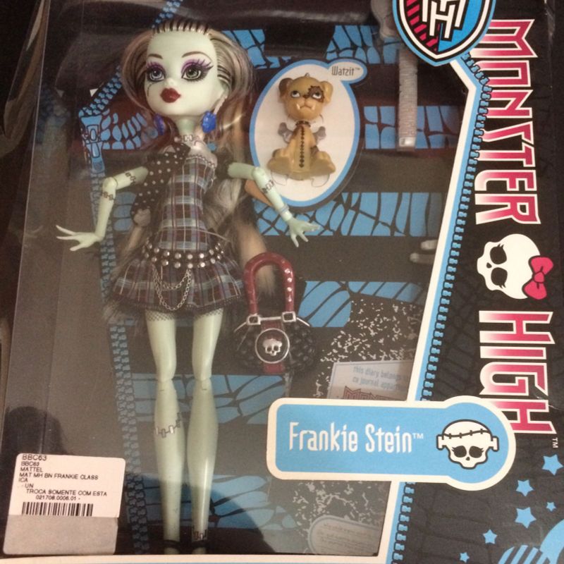 Boneca Monster High Frankie Stein | Brinquedo Mattel Usado 42967323 | enjoei