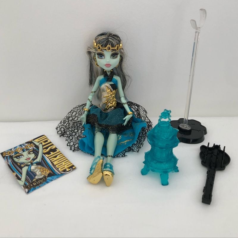 Boneca Monster High Frankie Stein 13 Wishes Assinada no - O Espaço Virtual  do Colecionador