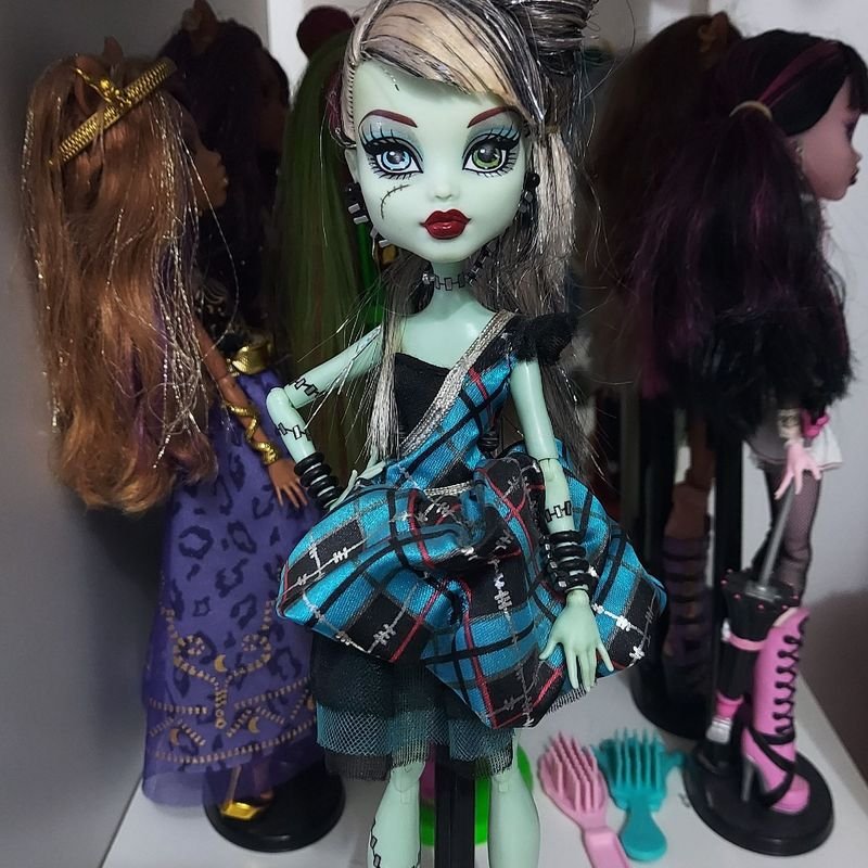 Boneca Monster High Frankie Stein | Brinquedo Mattel Usado 42967323 | enjoei