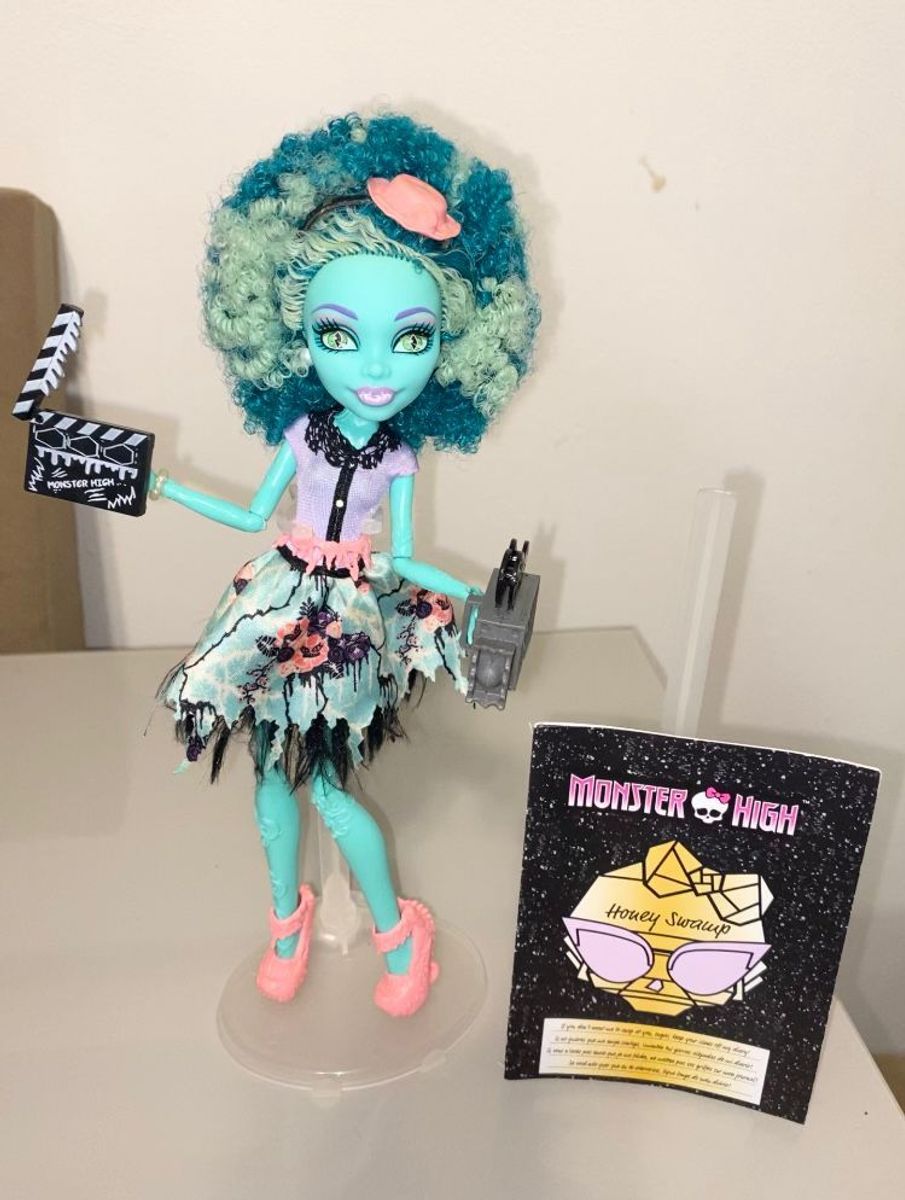 Boneca Honey Swamp Monster High G1, Brinquedo Mattel Usado 85923607