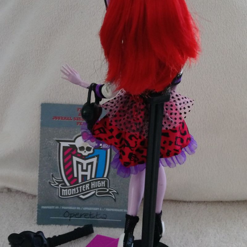 Boneca Monster High Opereta  Monster high, Boneca monster high