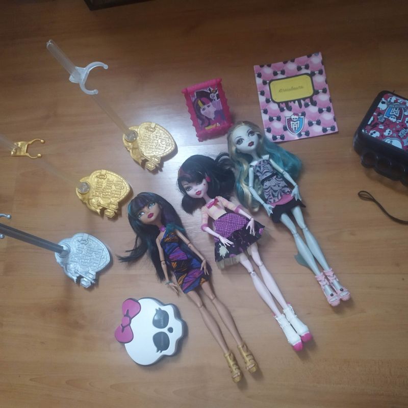 Boneca Monster High Bonecas Monster High Usadas, Brinquedo Mattel Usado  90798565