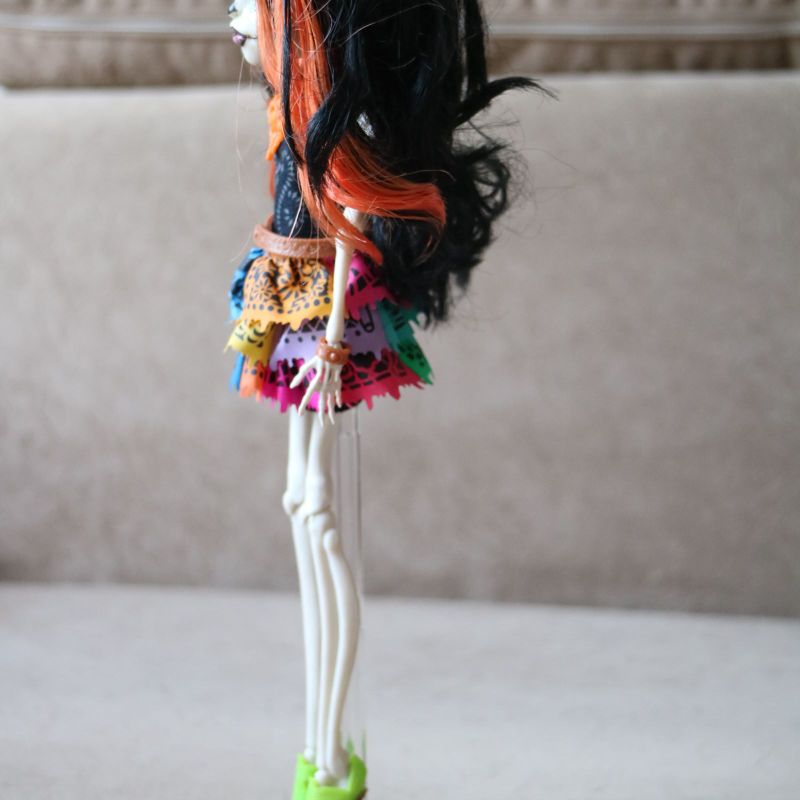 PRÉ-VENDA Boneca Monster High Dia de Muertos Skelita Calaveras - Mattel