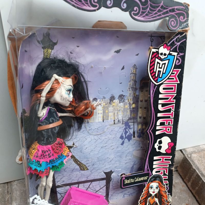 Boneca Monster High Mattel Skelita Calaveras